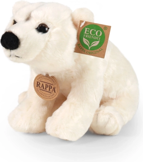 Rappa plišasti polarni medved, okolju prijazen, 22 cm
