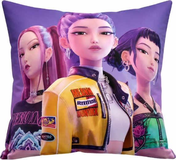 Decorative Pillow K-Pop Demon Hunters Huntrix 40 × 40 cm