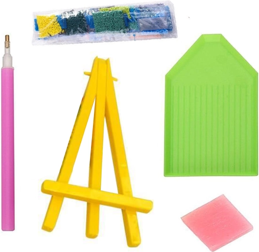 Popoln mini set s stojalcem