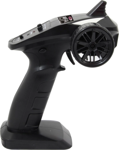 2.4GHz pistol-grip transmitter and smooth control