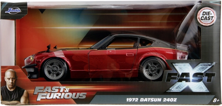 Jada Toys model avtomobila Datsun 240Z 1972 1:24 Hitri in drzni X
