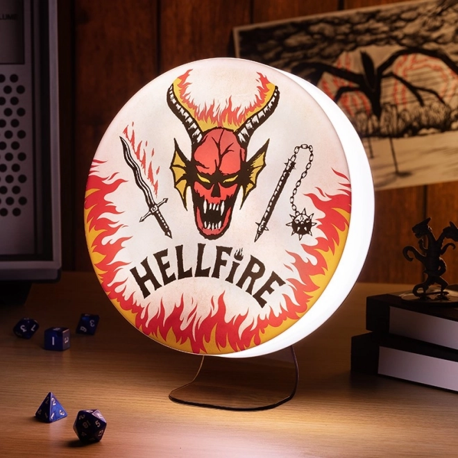 LED svetilka Stranger Things Hellfire