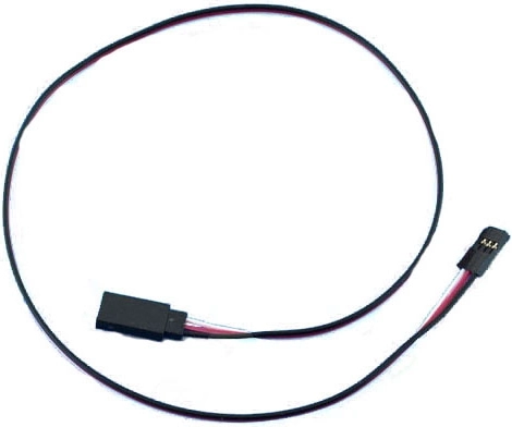 Podaljšek za servo Futaba 45 cm, ploščat