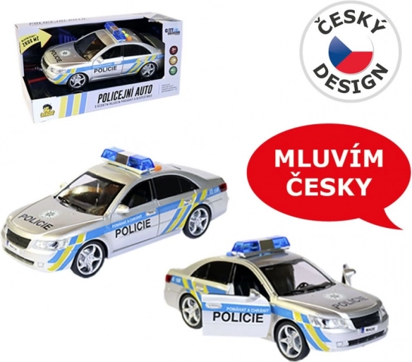 MaDe policijski avto s češkim glasom 24 cm