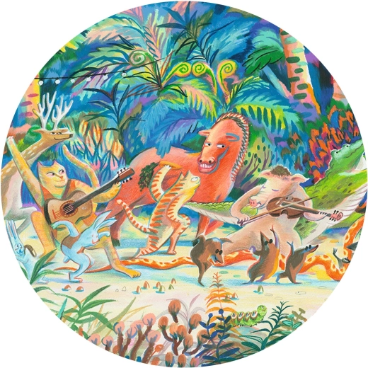 Izvirna ilustracija Djeco