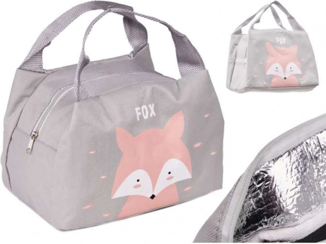 Insulated lunch bag with fox motif – Fox