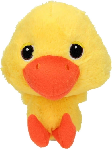 Plišasta piščančka (račkica) Big Headz 12 cm – 1 kos
