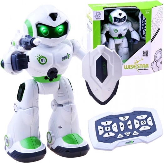 RC robot z daljinskim upravljanjem, plesom, lučmi in zvoki