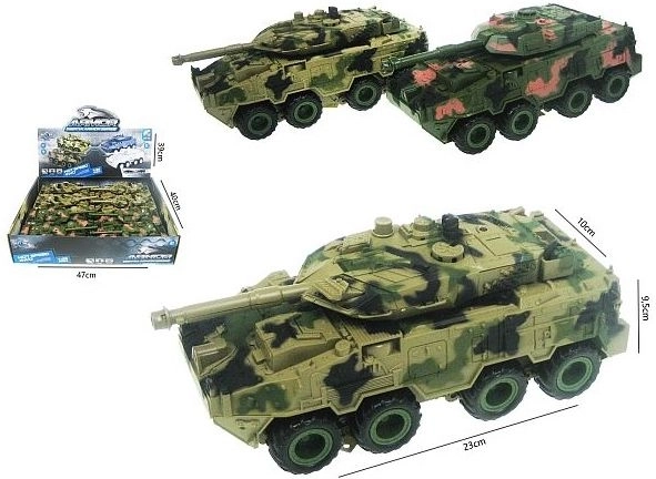 Otroški tank 24 cm s svetlobnimi in zvočnimi učinki
