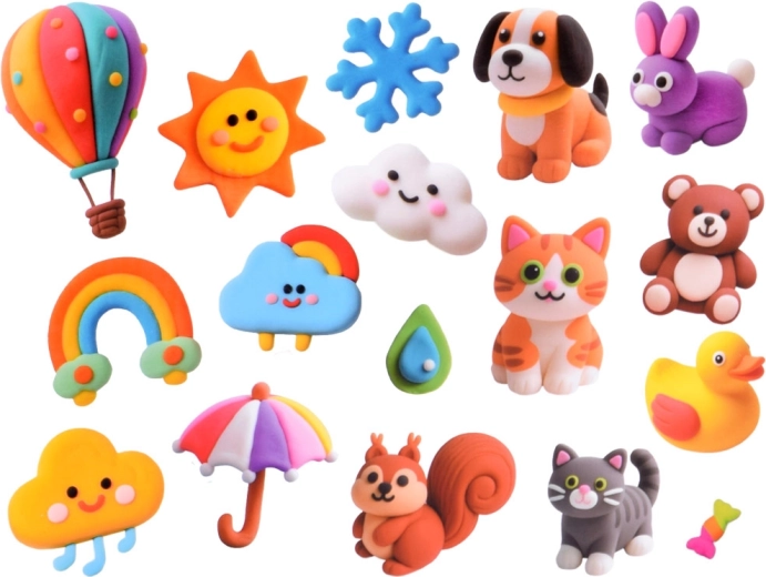 Živali modelčki za ljubke figurice