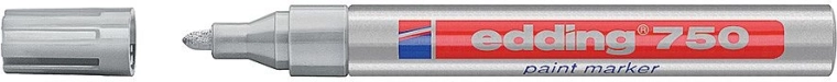 Lakirni marker EDDING 750 – Srebrna