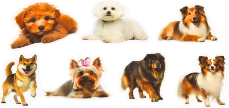 50 različnih motivov v enem setu