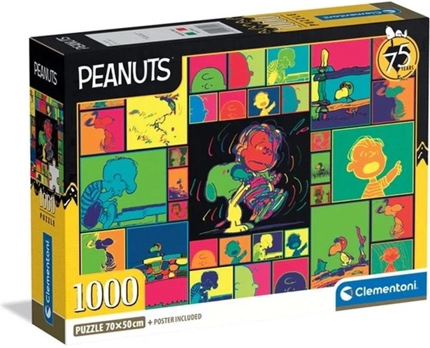 Puzzle Clementoni Impossible Compact Peanuts 1000 kosov