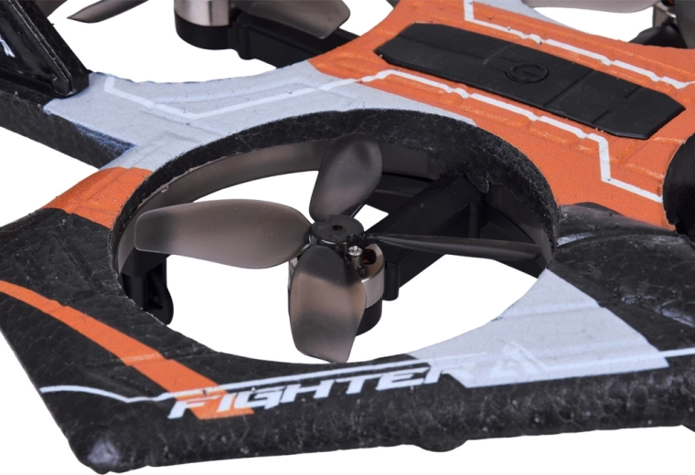 Vzdržljiva VTOL konstrukcija z zaščitenimi rotorji