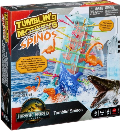 Jurassic World Falling Dinosaurs – a family dexterity game