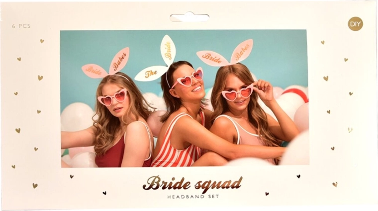 Party klobučki Bride Babes (6 kosov)