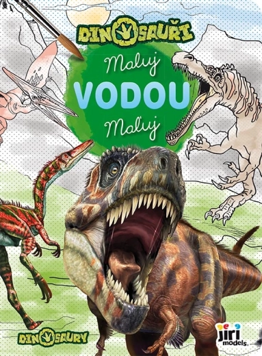 Slikanje z vodo - Dinozaver