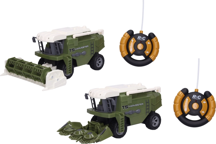 RC kombajn z lučmi in polnjenjem prek USB, 24 cm