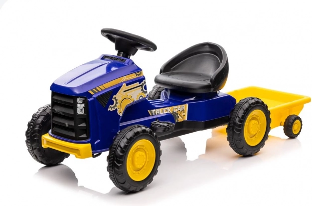 Moder traktor na pedala