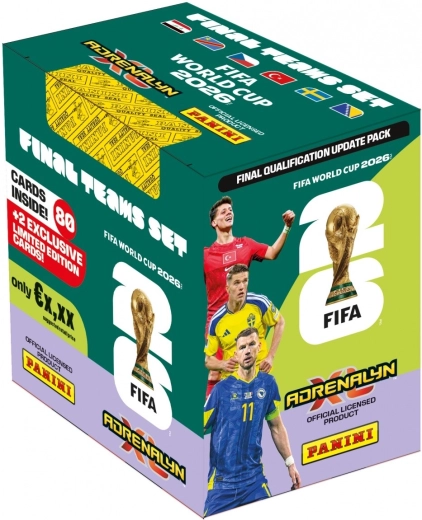 Panini FIFA World Cup 2026 zbirateljske kartice – komplet Final Teams