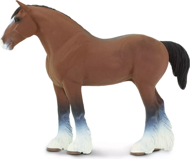 Safari Ltd. figurica clydesdalskega žrebca