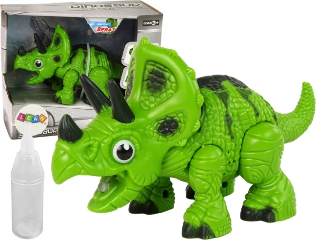 Interaktivni dinozaver Triceratops s paro in zvokom