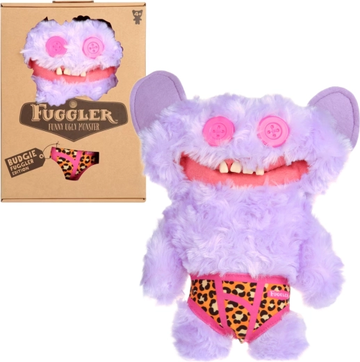 Plišasta igrača Fuggler Budgie v hlačkah Grin Grin, 22 cm