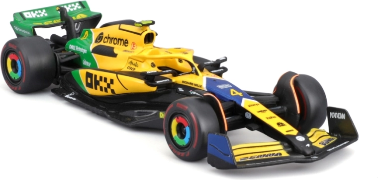 Realistična izvedba dirkalnika F1 v merilu 1:43