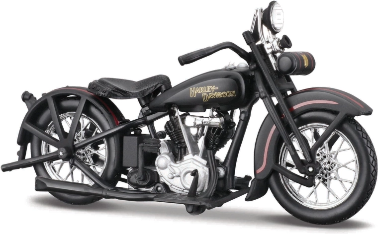 Maisto motocikel Harley-Davidson 1928 JDH Twin Cam mat črn 1:18
