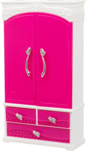 Prostorna garderobna omara s funkcionalnimi podrobnostmi