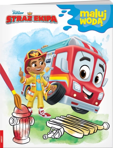 Disney Junior Straż Ekipa – barvaj z vodo