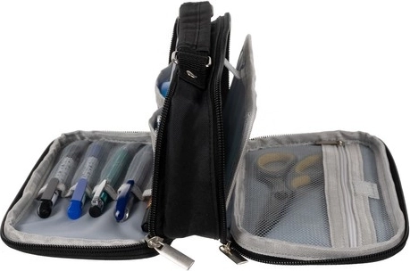 Well-thought-out pockets and holders inside