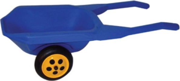 Rdeče samokolnice za pesek