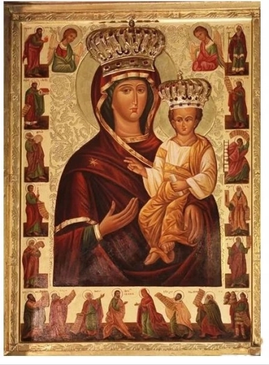 Norimpex Slikanje po številkah Devica Marija Bieszczadska 40 × 50 cm