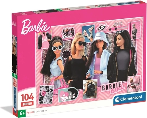 Clementoni sestavljanka Barbie super 104 kosov