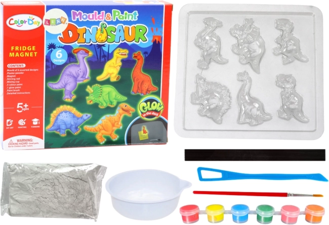 Kreativni set za izdelavo magnetov dinozavrov