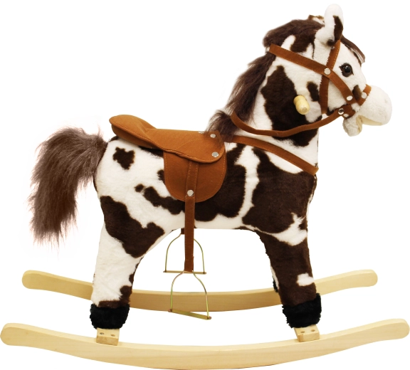 Stable wooden base and comfortable saddle