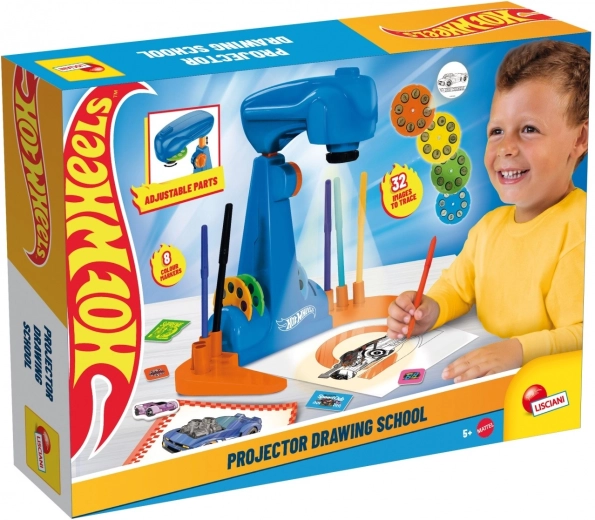 Hot Wheels šola risanja s projektorjem