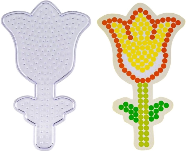 Tulip template for easy assembling