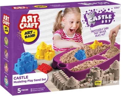 Art Craft kinetic sand castle 600 g