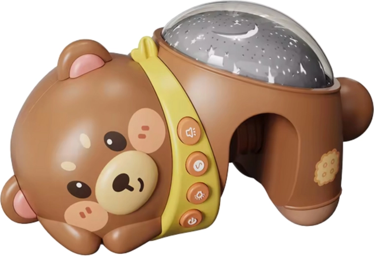 Uspavanke in beli šumi z nastavitvijo glasnosti