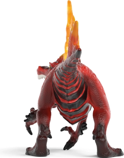 Ognjeni dinozaver z žarečimi bodicami