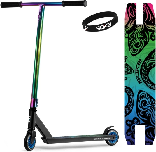 Freestyle skiro Soke EVO street black rainbow