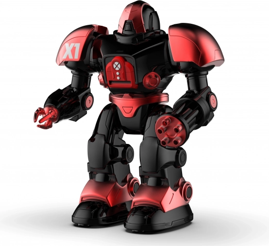 Robot na daljinsko upravljanje s streljajočimi diski
