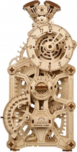 Ugears 3D lesene mehanske sestavljanke z motorjem