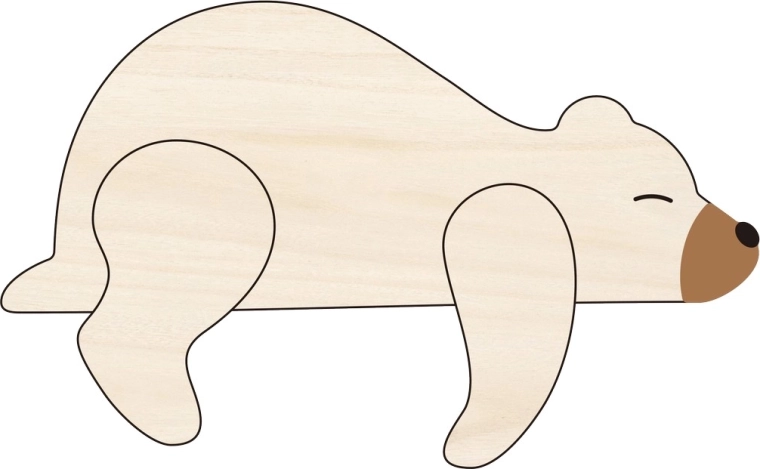 OH,POPPY! stenska svetilka ted the bear