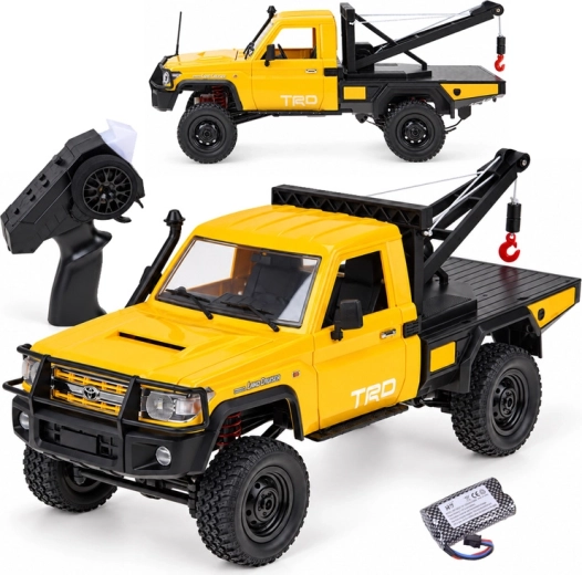 Daljinsko vodeni Toyota Land Cruiser 4×4 z vitlom v merilu 1:12