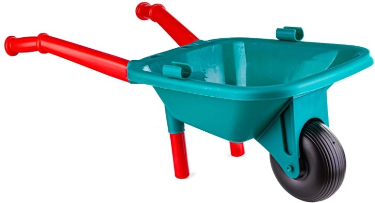 Lightweight and spacious children’s wheelbarrow