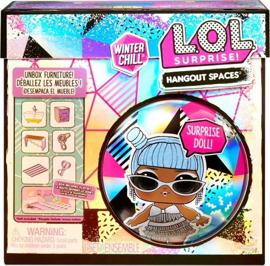 L.O.L. Surprise Winter Chill Hangout Spaces – savna s punčko Ice