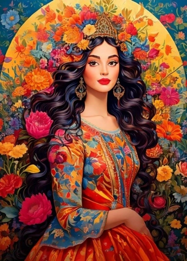 Sestavljanka Cvetna muza 500 koščkov BLUEBIRD